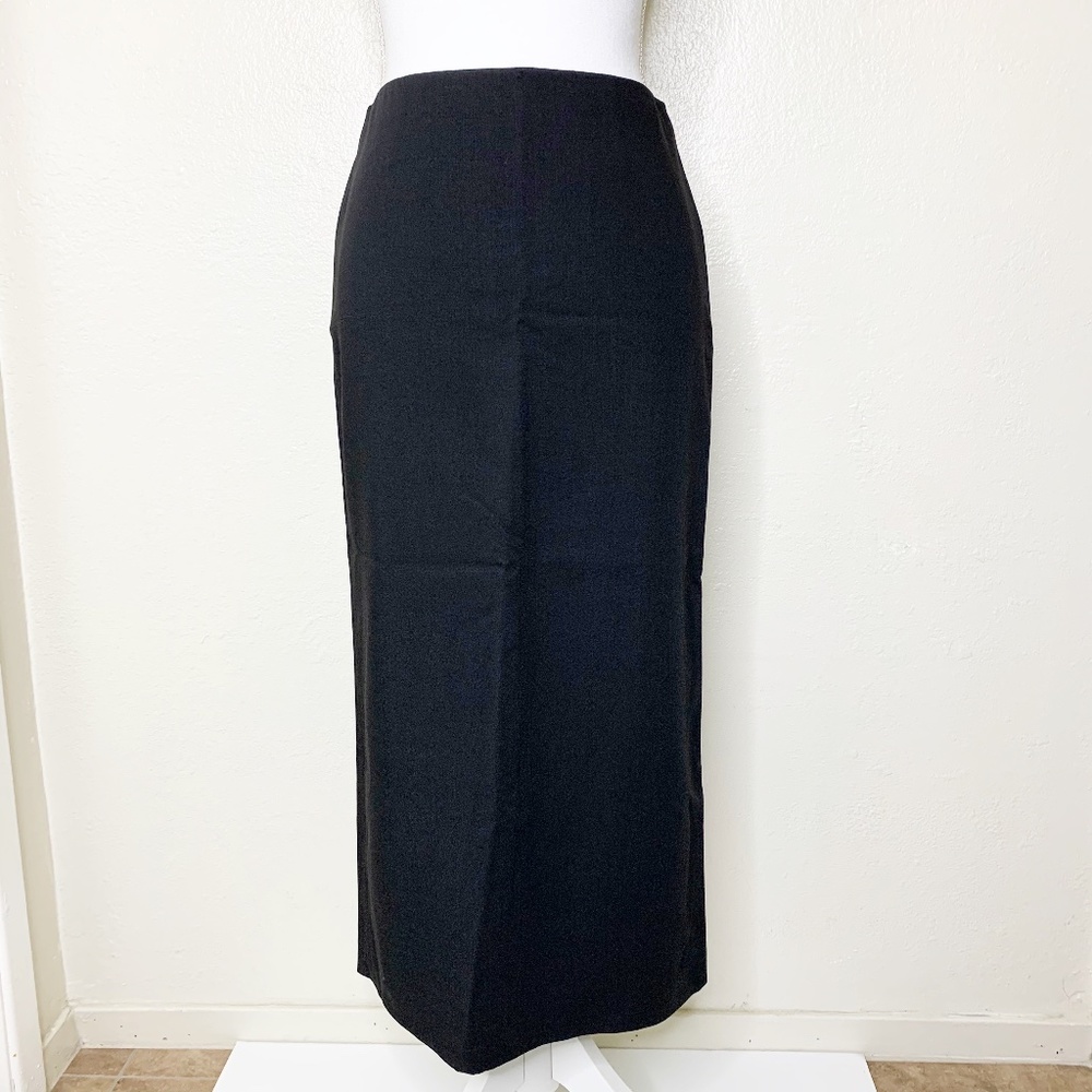 Emporio Armani Black long pencil skirt. Size 6
